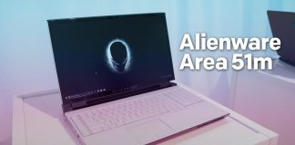 Alieware Area-51m, cel mai puternic notebook de gaming de pe piata