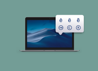 Cum sa tastati simboluri speciale de la tastatura pe Mac