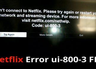 Cum se remediaza eroarea Netflix UI-800-3 ?
