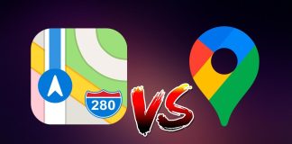 Google Maps sau Apple Maps: diferente, fiabilitate