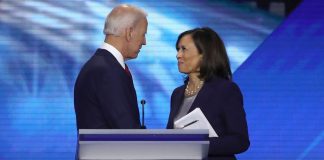 Joe Biden o alege pe Kalama Harris drept partener de alergare