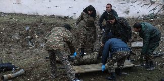 Aproximativ 100 de militari au murit in confruntarile dintre Armenia si Azerbaidjan