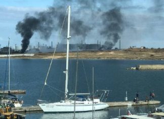 Atac „masiv” cu drone asupra flotei Marii Negre