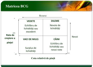 Matricea BCG aplicata marketingului de continut