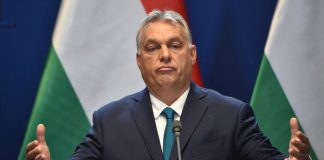 Orban spune ca pozitia Ungariei este de a ramane in afara conflictului si refuza orice transport de arme destinat Kievului