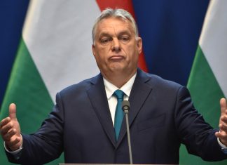 Orban spune ca pozitia Ungariei este de a ramane in afara conflictului si refuza orice transport de arme destinat Kievului