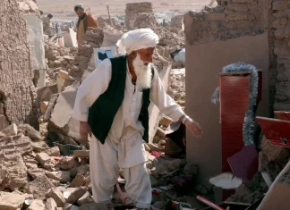 Cutremurele afgane au ucis 2.445 de persoane