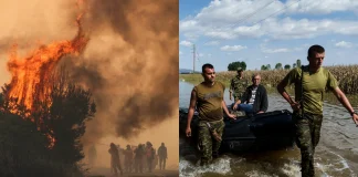 Distrusa de inundatii si incendii, Grecia se lupta in prima linie a realitatii noastre climatice