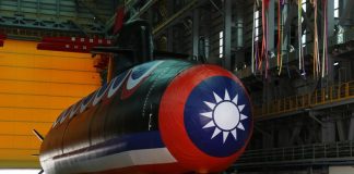 Taiwan dezvaluie primul submarin construit intern, pe masura ce amenintarea Chinei creste