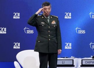 Unde este ministrul apararii Chinei?