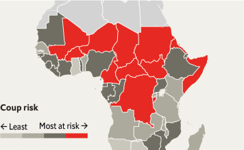 Unde va fi urmatoarea lovitura de stat in Africa?