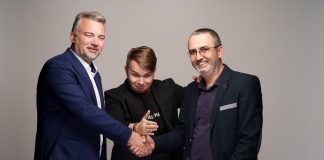 Octavian Mitan Director Dezvoltare si Cristi Panait CEO la timona proiectului Olimp Tower