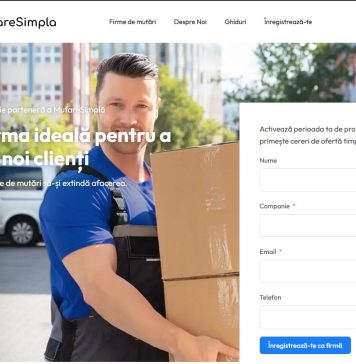 MutareSimplă.ro Lansează o Oportunitate Unică pentru Companiile de Mutări: Extindeți-vă Afacerea Gratuit cu Oferte Personalizate